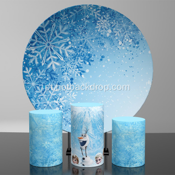 008 Disney Frozen Design Aluminum Round Backdrop Stand